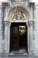 Fototapeta na wymiar Ortodox church of St. Michael the Archangel in Herceg Novi, Montenegro
