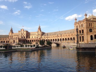 Obraz premium Siviglia. Piazza di Spagna. 