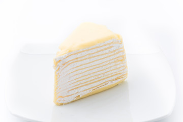 vanilla crape cake