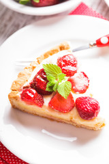 Strawberry tart