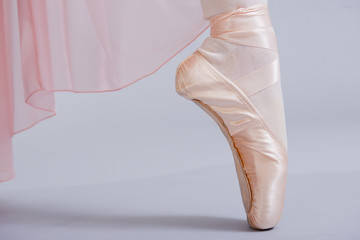 Ballet Shoe On Tiptoe