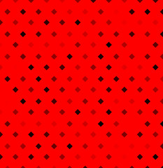Rhombus red and black pattern