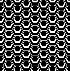 Seamless hexagons pattern.