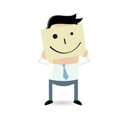 glücklich gesicht vektor