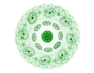 abstract fractal forms 