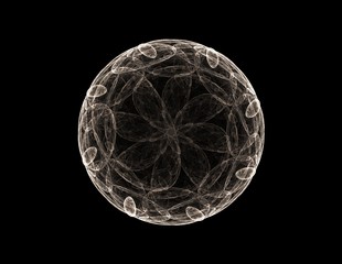 Sci fi futuristic user interface. Abstract illustration.