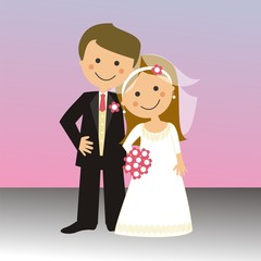 Pareja de recién casados CF1