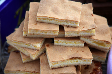 Cheese cake with pumpkin