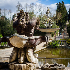 The Boboli Gardens. Firenze. Italy. Travel. Spring.