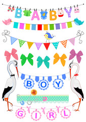 Set baby bunting
