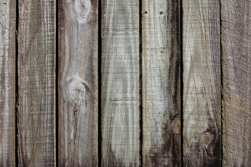 old timber fence