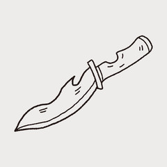 knife doodle