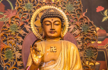 Bodhisattva Buddha statue in ayutthaya,thailand