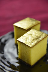 金箔カステラ