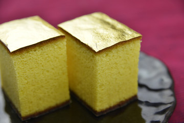 金箔カステラ