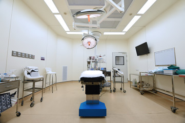 Fototapeta na wymiar equipment and medical devices in modern operating room 