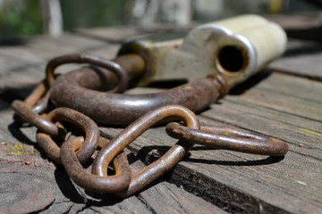 Rusty lock
