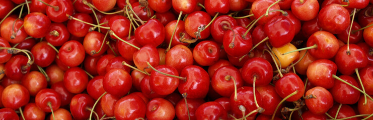 Pile of cherries