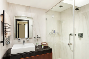 interior, comfortable bathroom