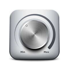 Volume knob icon