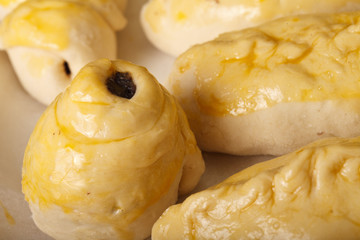 Pies from fancy dough