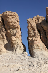 Fototapeta premium Atlas Mountains, Chebika, border of Sahara, Tunisia