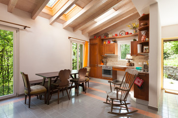 country house, kitchen
