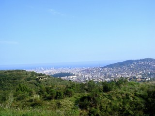 Obraz premium Paisaje de Barcelona