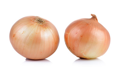 onion on white background