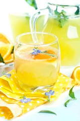 Fresh orange juice