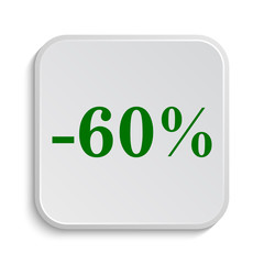 60 percent discount icon