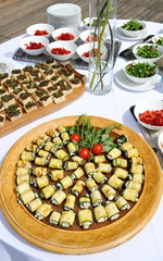 Catering food