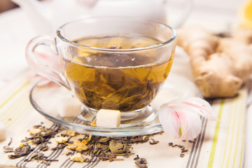 tea with ginger