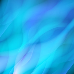 Abstract light vector background blue design  wave,