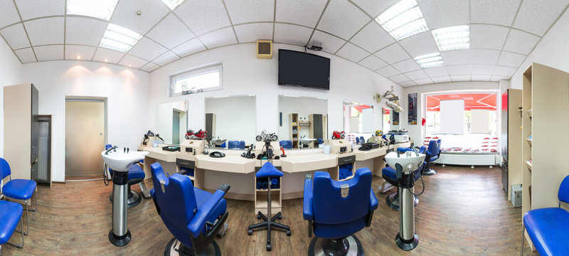 Panorama Raum Frisuer Salon