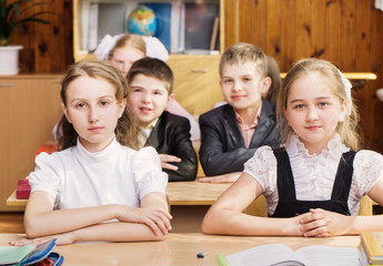 Fototapeta premium Children at school