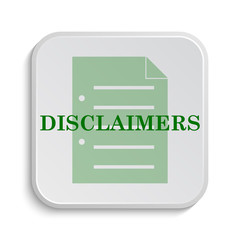 Disclaimers icon