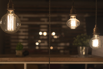 Obraz premium Low Watt Tungsten Bulbs