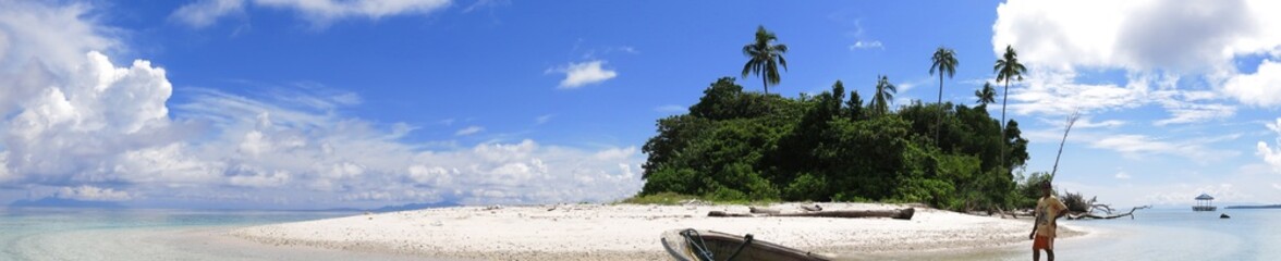 guraici archipelago, Molukken, Halmahera, Indonesien