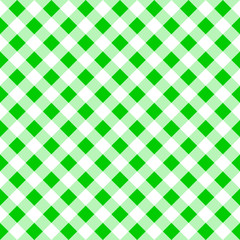 grün weiß karierter Stoff als nahtloses Muster 
