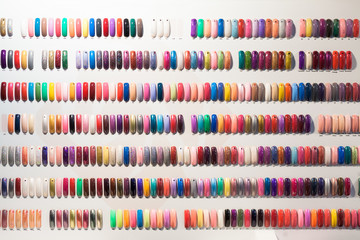 artificial colorful nails 