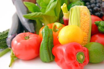 新鮮野菜と果物