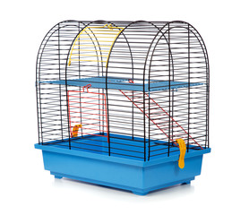 Pet rodent cage