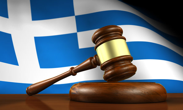 Greece Law And Justice Concept