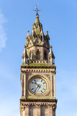 Fototapeta na wymiar Belfast Clock tower, Northern Ireland
