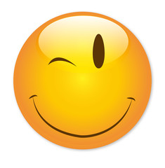 Zwinkernder Smilie