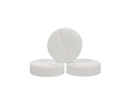 Pill isolated on white background