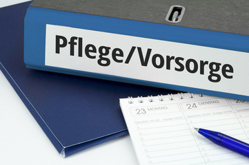 Naklejka premium Pflege/Vorsorge