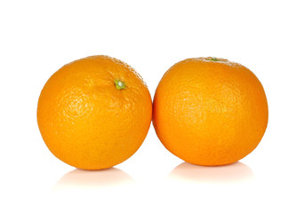 orange isolated on white background