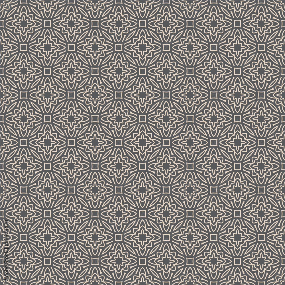 Poster geometric seamless pattern in arabian style. can be used for